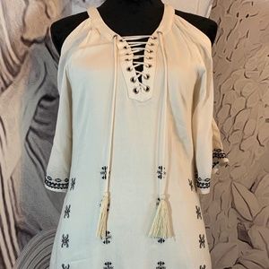 Lulu Dress in cream size XS